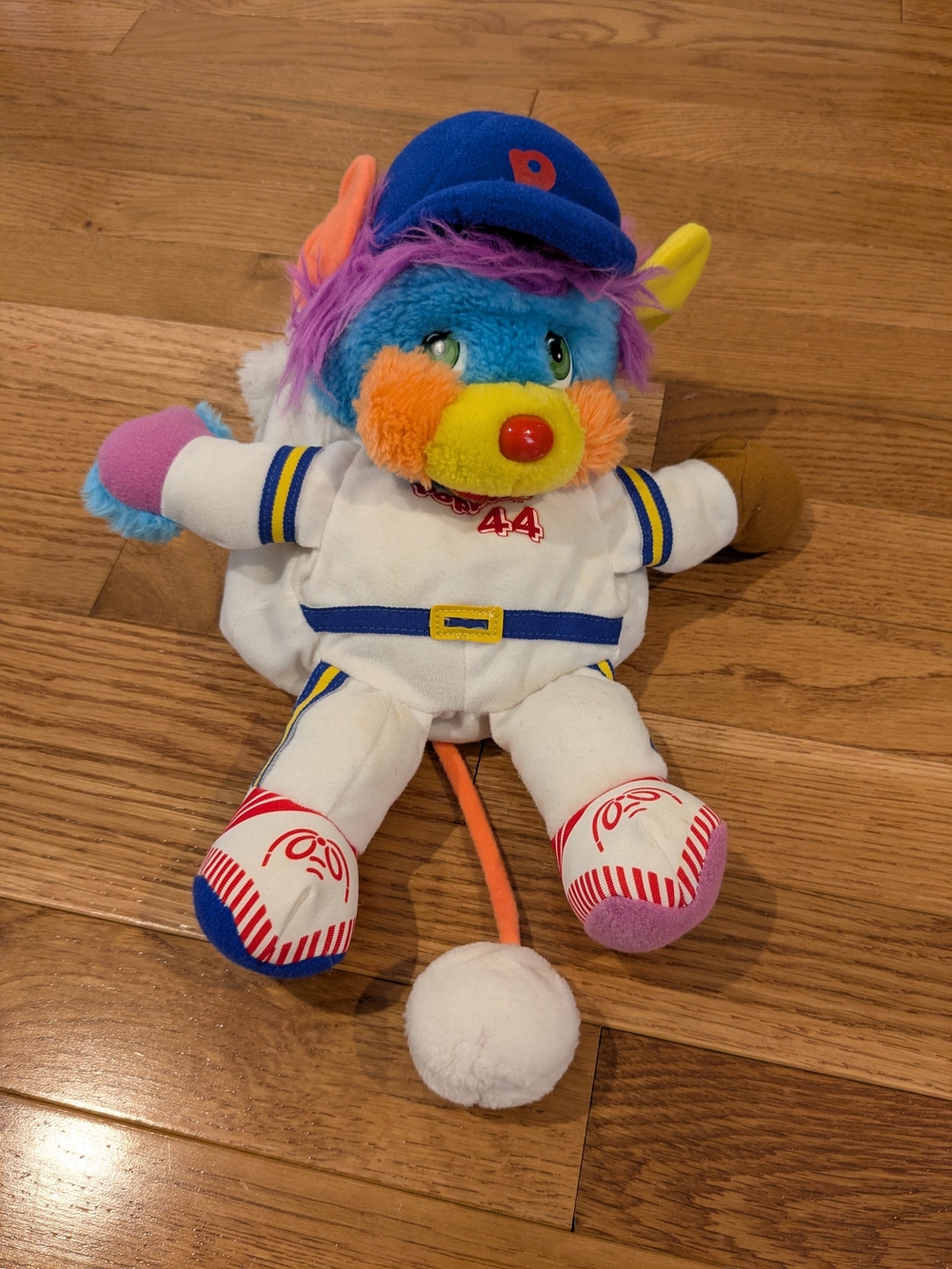 Popples Baseball Vintage Plush